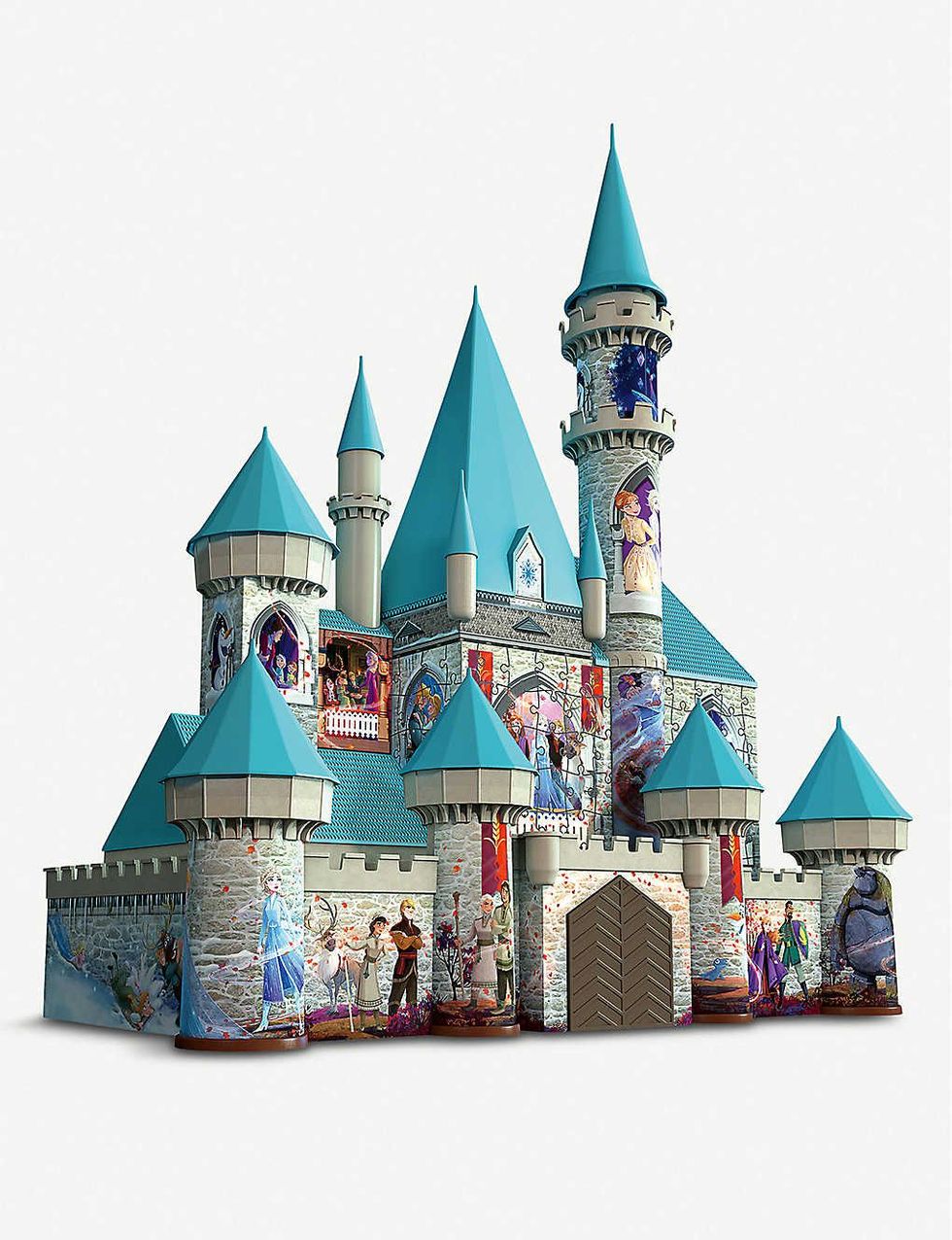 迪士尼冰雪奇緣3D立體城堡拼圖 (216片）