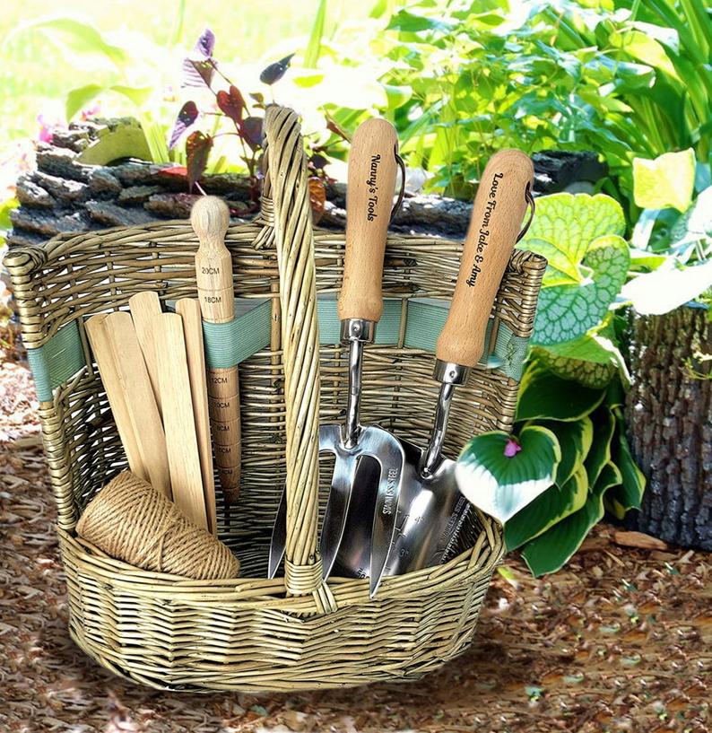 Engraved Gardening Tools
