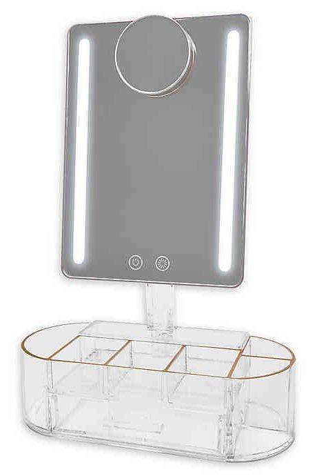 17 Best Lighted Makeup Mirrors Of 2021, Small Vanity Mirror Bed Bath And Beyond