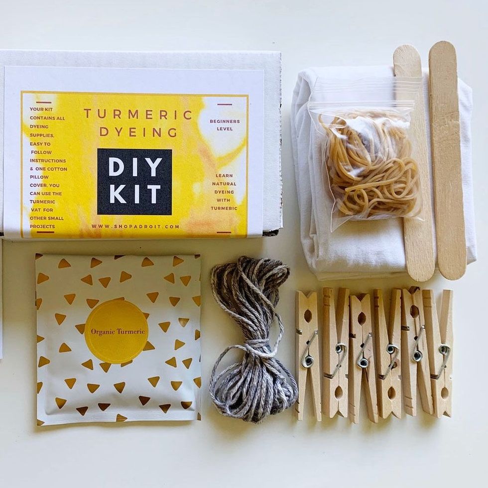 DIY Turmeric Natural Dyeing Kit