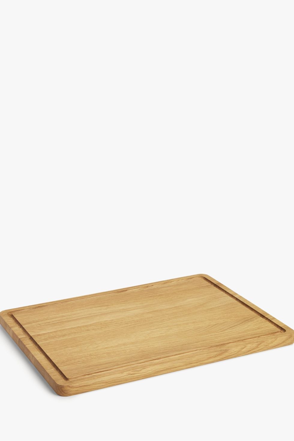 Large Oak-Wood Chopping Board 