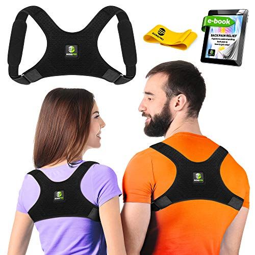 Back Posture Corrector Full Back Brace Shoulder Posture Correction for Upper and Lower Back Support,Comfortable and Discreet Pain Relief Improve Posture 