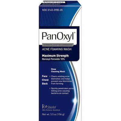 PanOxyl Acne Foaming Wash 10% Benzoyl Peroxide 5.5 oz (156 g)