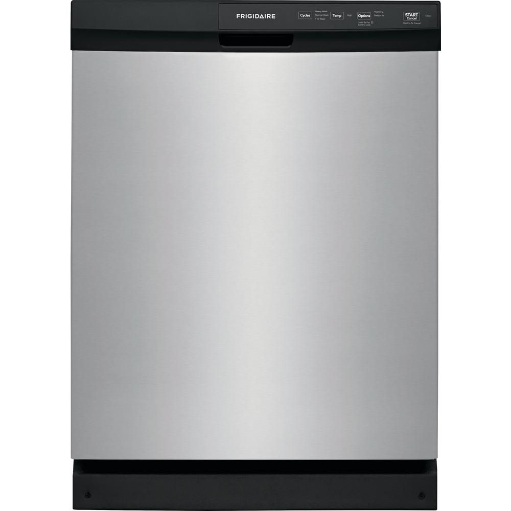 Frigidaire 24 in. Built-In Front Control Tall Tub Dishwasher
