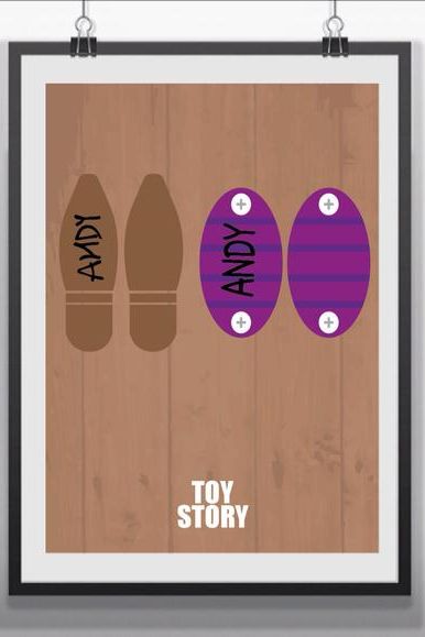 <i>Toy Story</i> Minimalist Movie Poster