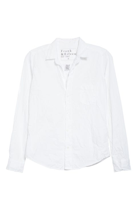 best white button up shirt women