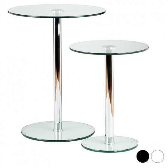 16 Small Side Tables Perfect For, Small Round Glass Side Tables