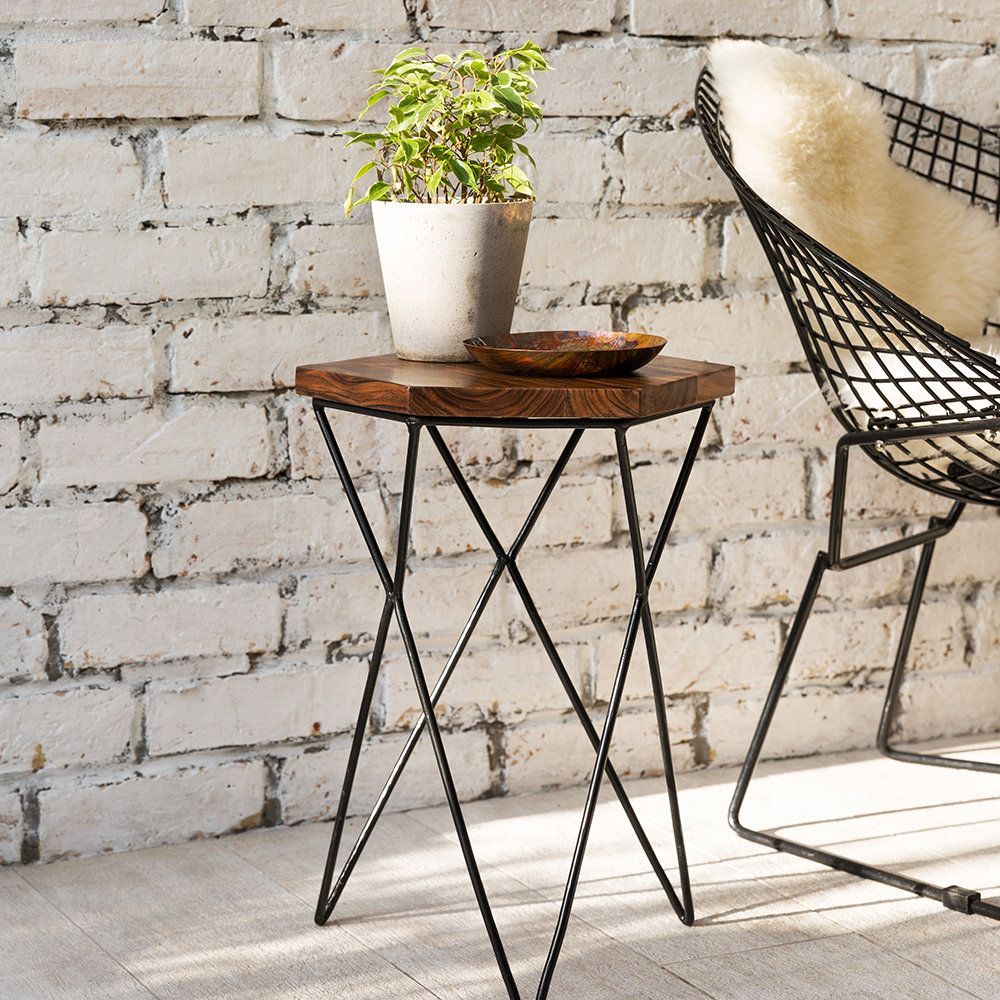 slim line side table