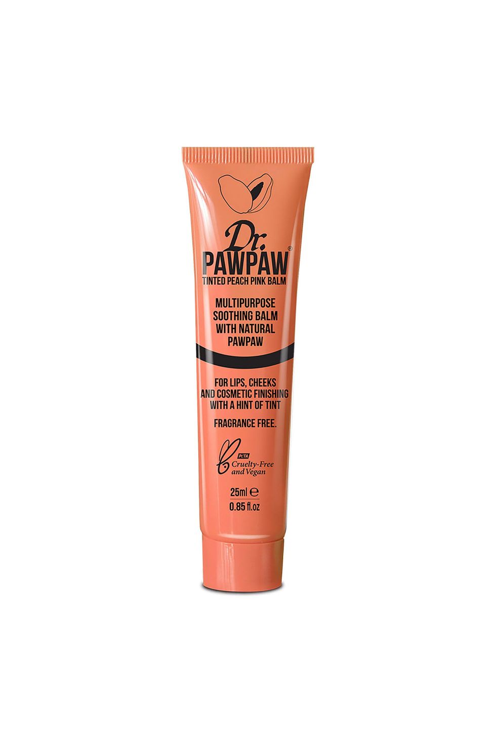 Dr. Pawpaw Tinted Multipurpose Soothing Balm in Peach Pink