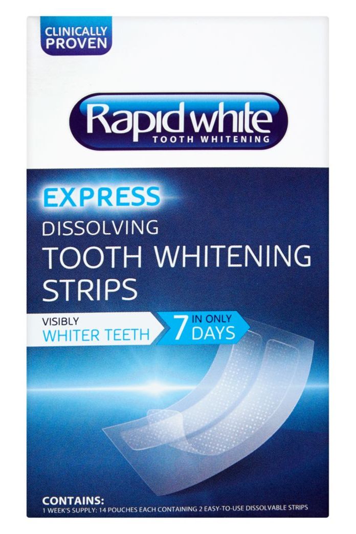Express tooth whitening strips