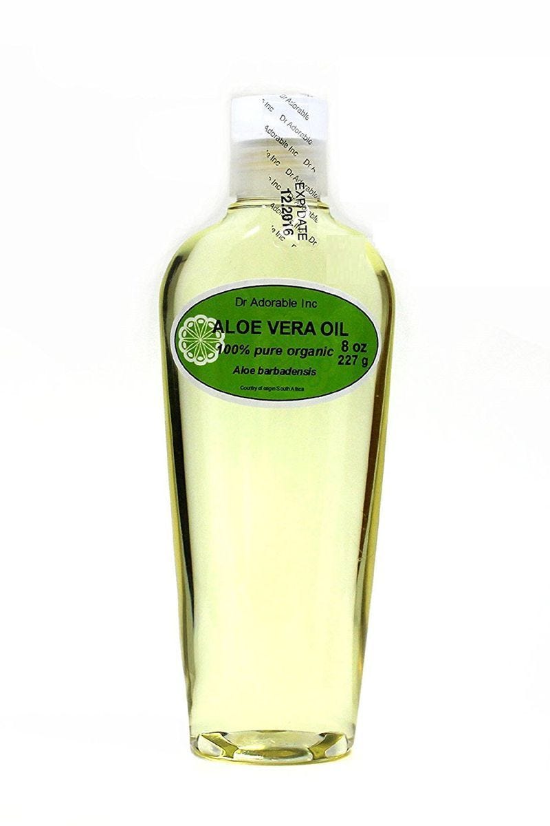 Huile d'aloe vera 100% pure biologique