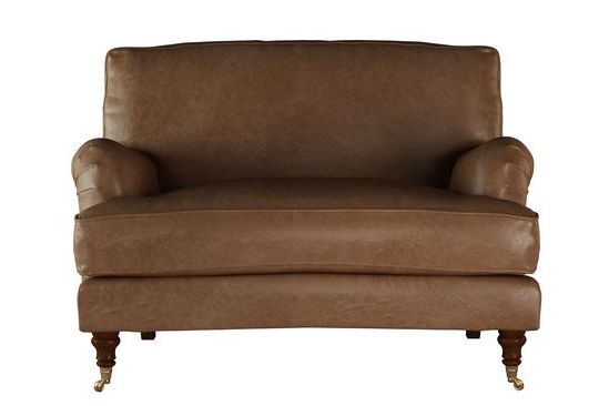 Bluebell Loveseat in Tan Vintage Leather