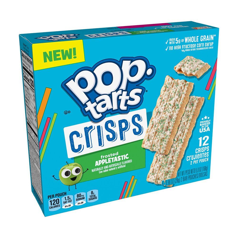 Pop-Tarts Crisps Frosted Appletastic