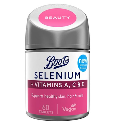 Boots Selenium with Vitamins A, C and E 60 Tablets