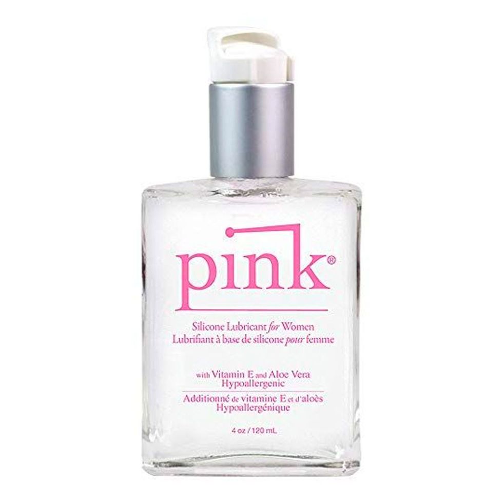Pink Silicone Lubricant For Women, 4 oz.