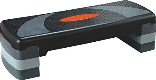30'' Fitness Aerobic Step Adjust 4-6 8 Exercise Stepper With Risers 