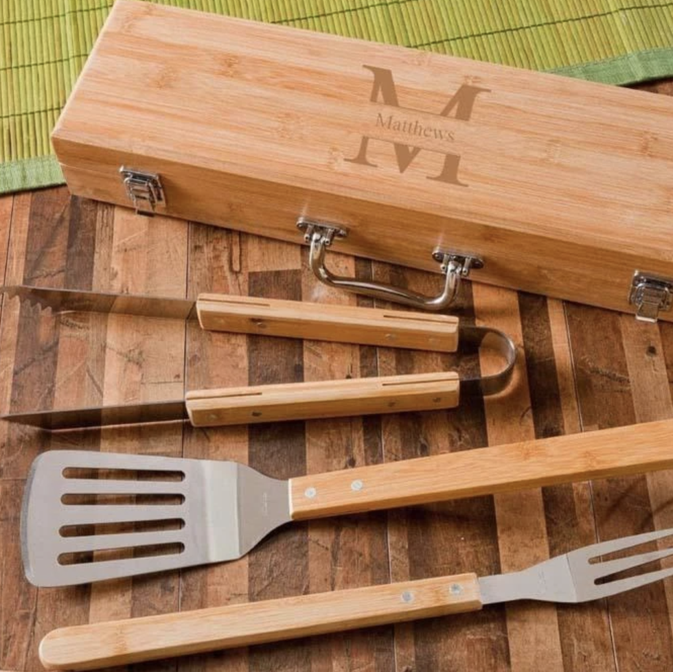 Personalized Grill Tools Set