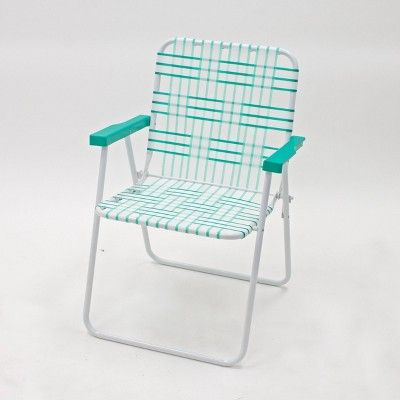 webstrap patio chair