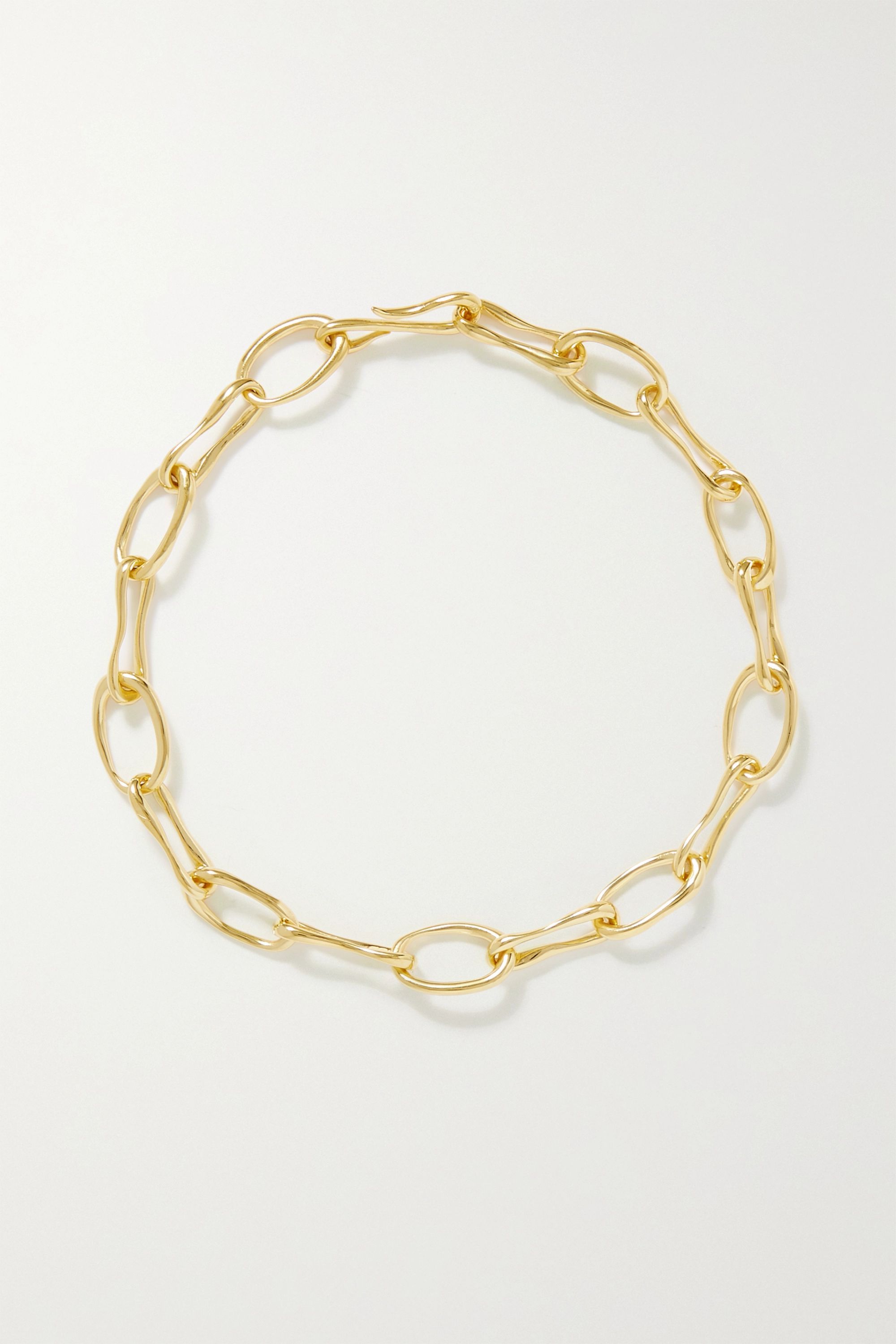 18 Chunky Gold Chain Choker Necklaces 