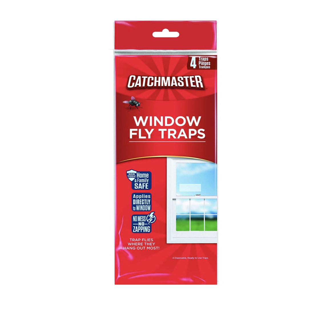 Catchmaster Bug & Fly Clear Window Fly Traps