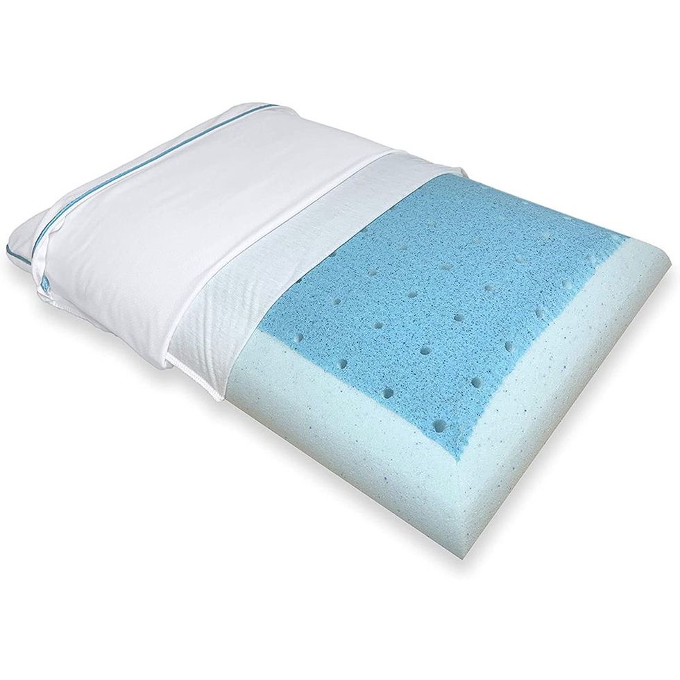 Hyper Slim Gel Memory Foam Pillow
