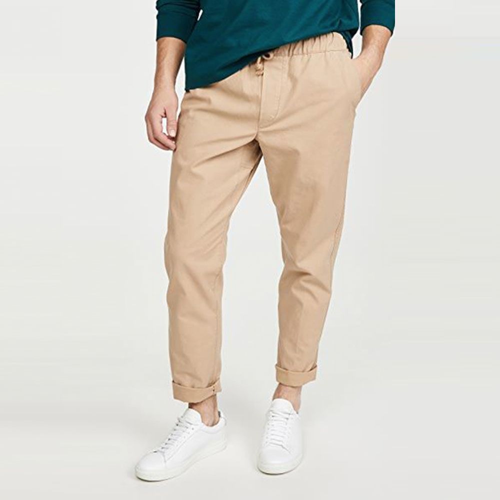 Mens store drawstring chinos