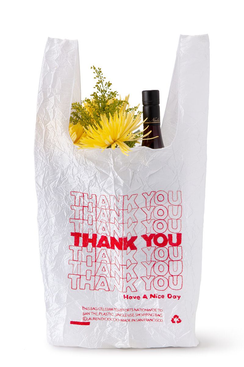 Embroidered Thank You Tote