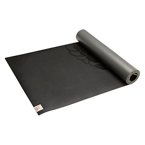 Gaiam Sol Dry-Grip XL Yoga Mat, Black, 5mm