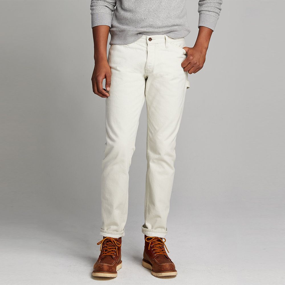 Mens Clothing Jeans Slim jeans DIESEL Cotton Slim Jeans in White for Men 