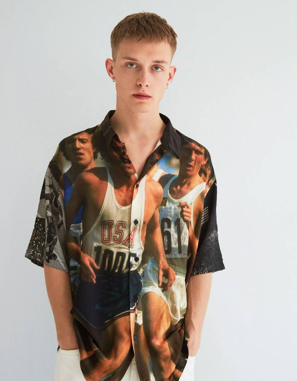 Camisa print retro sport “LIFE”