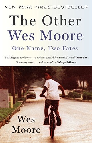 The Other Wes Moore: One Name, Two Fates