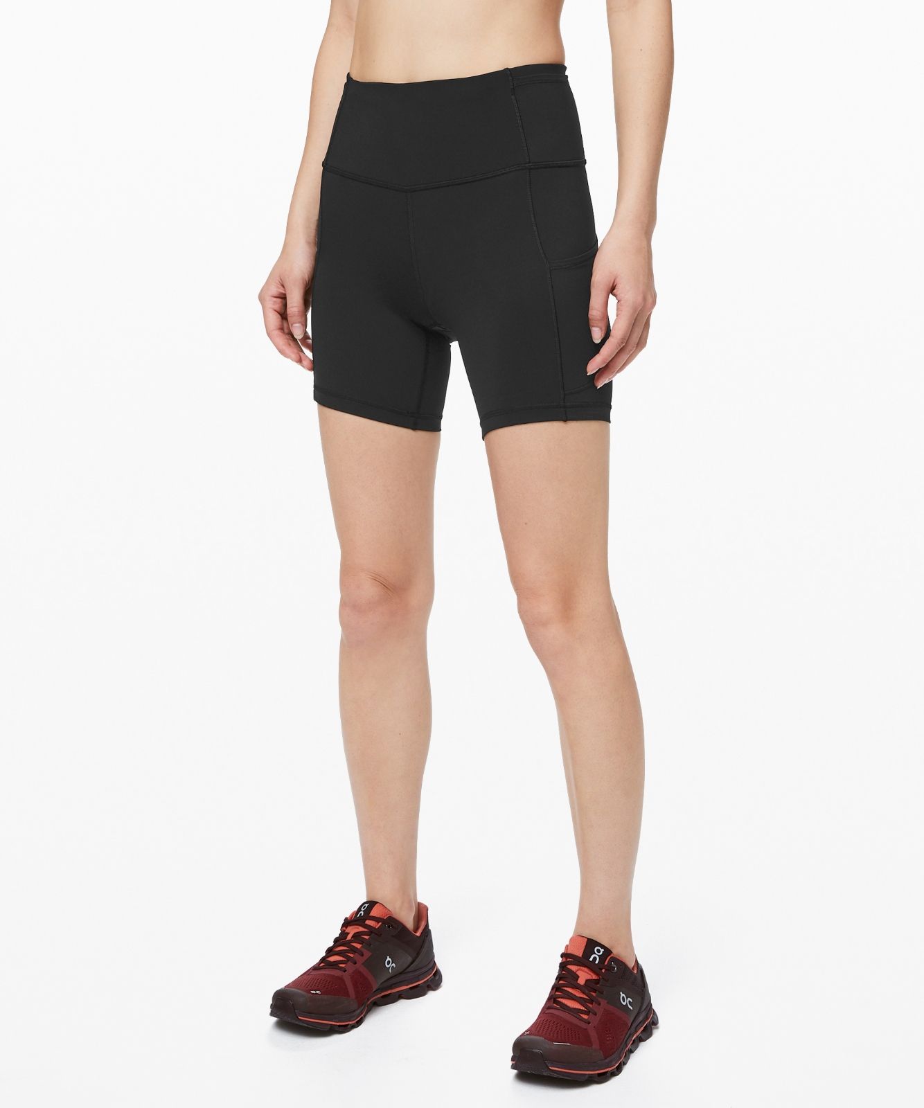running shorts with bike shorts under