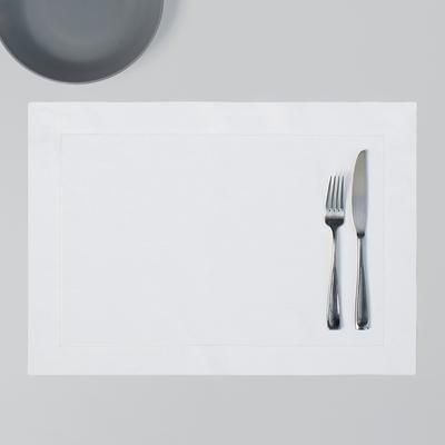 The Classic Hemstitch Linen Placemat 