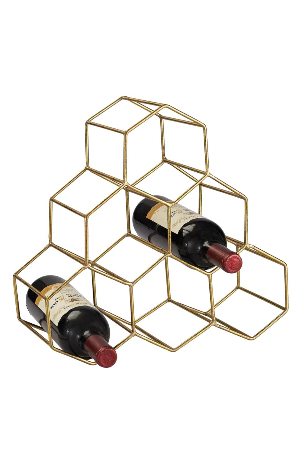 6 Bottle Tabletop Wine Bottle Rack