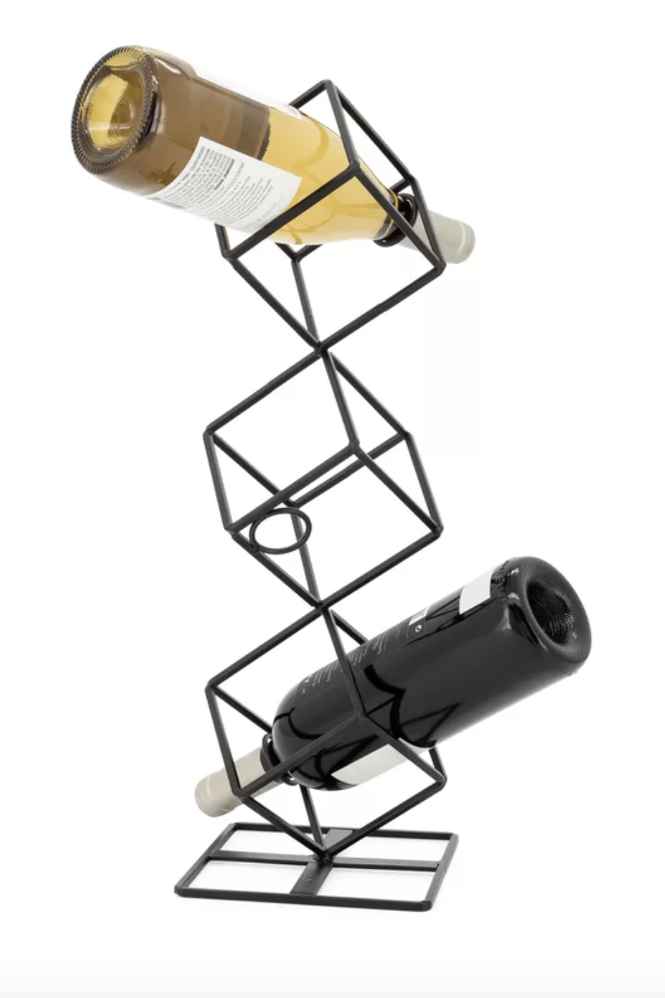 3 Bottle Tabletop Wine Bottle Rack