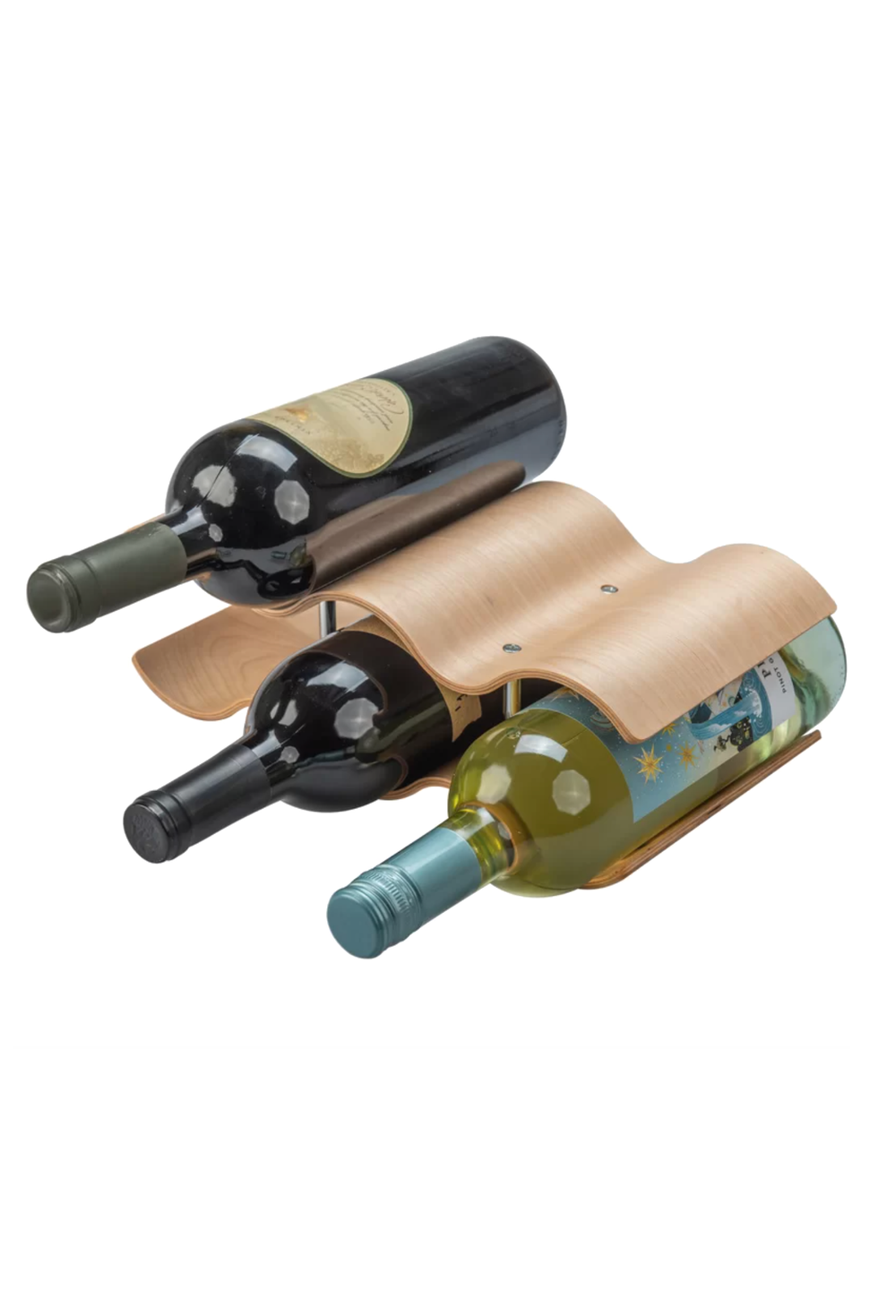 5 Bottle Tabletop Wine Bottle Rack