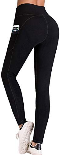 5 Fengbay Leggings Review on a REAL gal - High Waist Yoga Pants Running  Tights with Pocket 