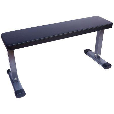 Steel Frame Flat Weight Training Exercise Bench