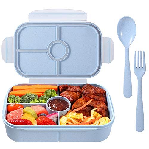 Lunch Box for Kids, Includes Utensils