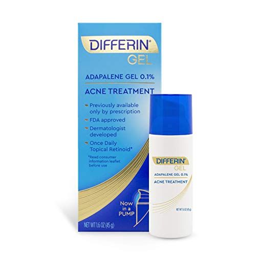 Differin Adapalene Prescription Strength Retinoid Gel 0.1% Acne Treatment 