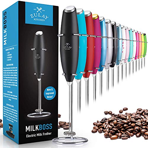 Zulay Kitchen Handheld Frother