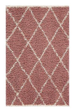 Lilia Diamond Shaggy rug, from £ 18