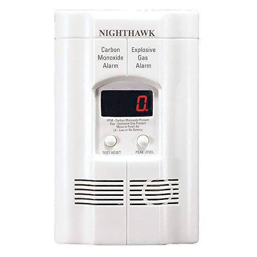 Nighthawk Plug-in Carbon Monoxide and Explosive Gas Detector