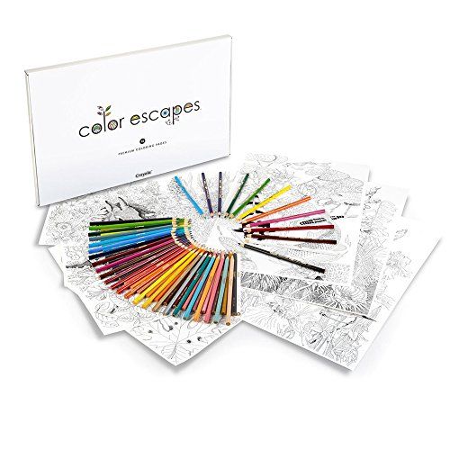 Color Escapes Adult Coloring Kit