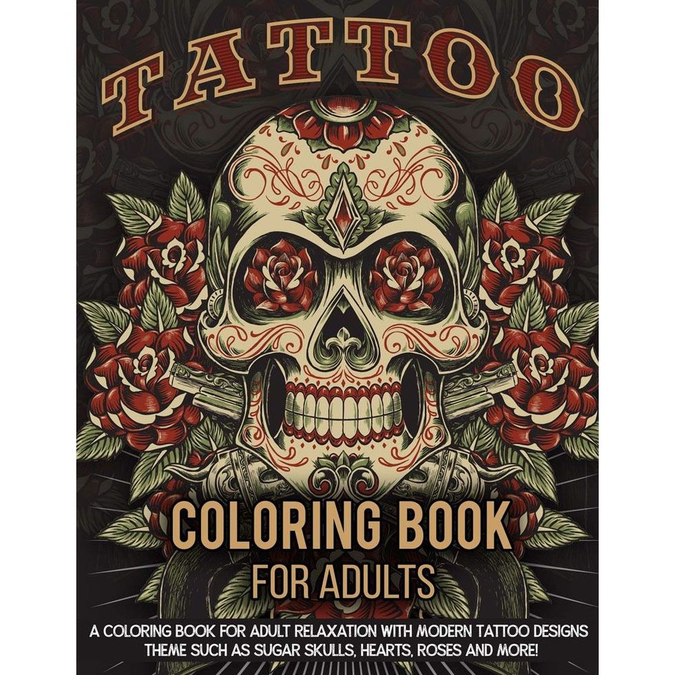 Tattoo Coloring Book For Adults: A Coloring Book for Adult Relaxation