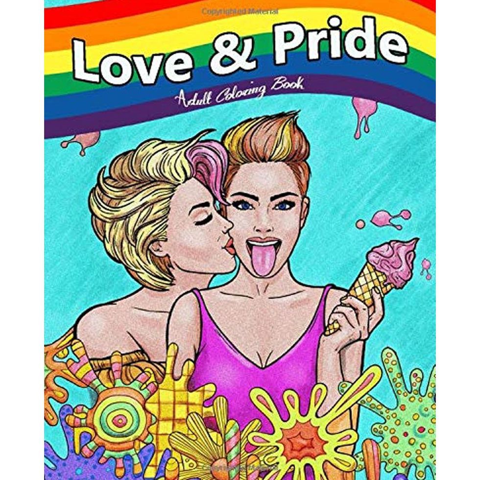 Love & Pride: Adult Coloring Book