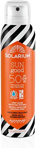 Protezione solare spray viso e corpo invisibile, Solarium