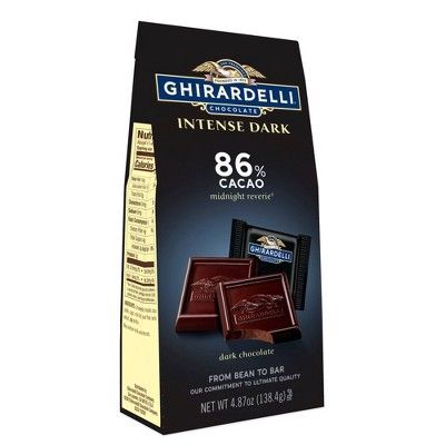 Dark Chocolate Squares (86% Cacao)