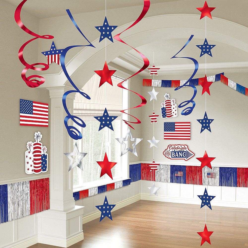 29 Best 4th of July Decorations — Red, White, and Blue Decorating Ideas