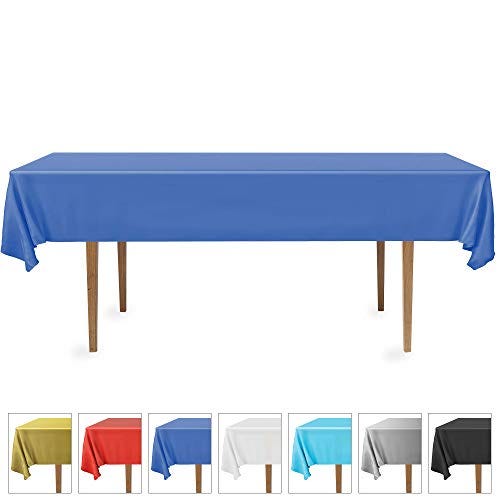 Plastic Rectangular Tablecloth, 2-Pack